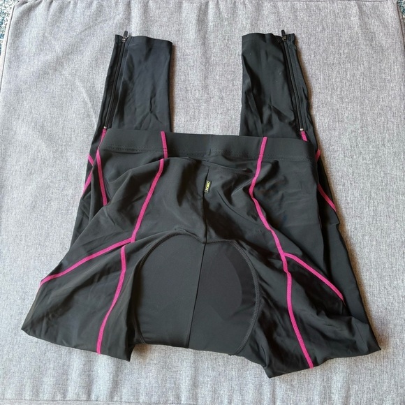 XGC Women's Long Cycling Pants Legging w/ 4D Sponge Padded, XL - Picture 2 of 9
